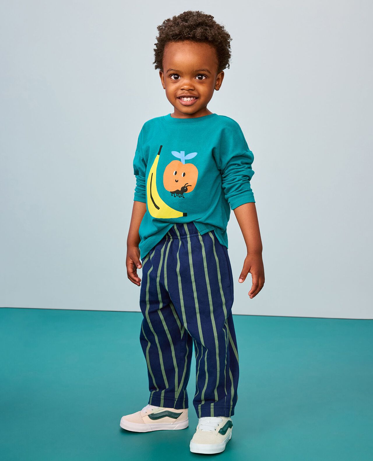 Baby French Terry Tapered Pants - Image 3