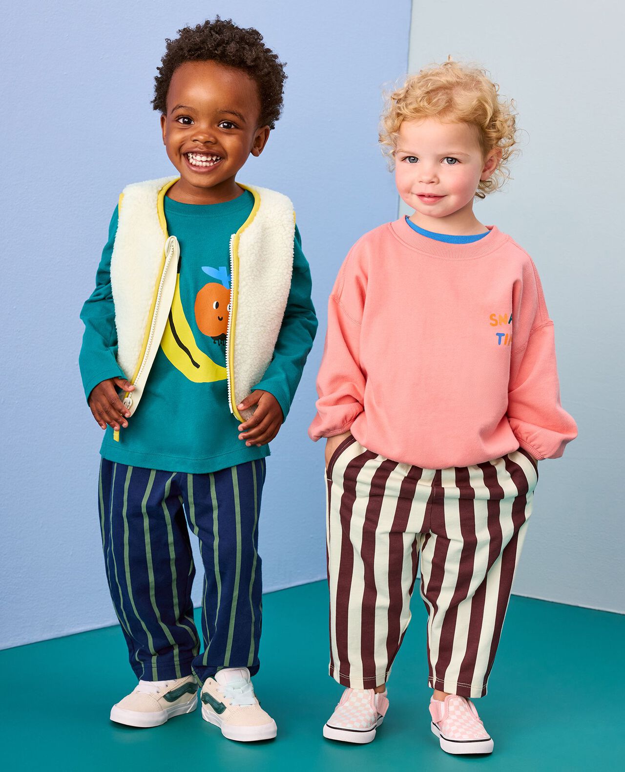 Baby French Terry Tapered Pants - Image 5