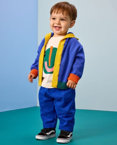 Baby Canvas Barrel Pants