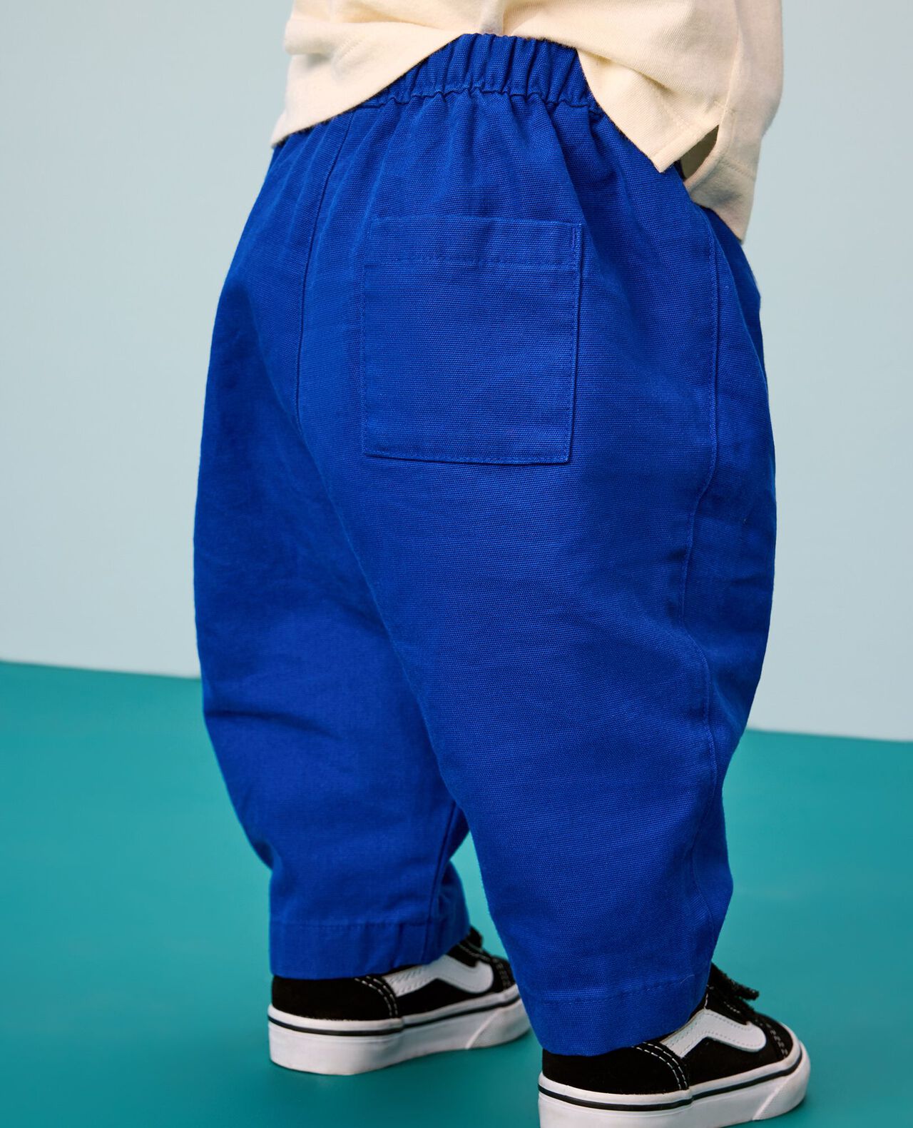 Baby Canvas Barrel Pants - Image 4
