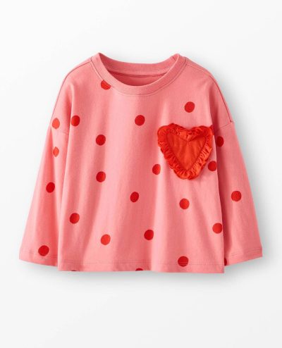 Relaxed Fit Dot Graphic T-Shirt
