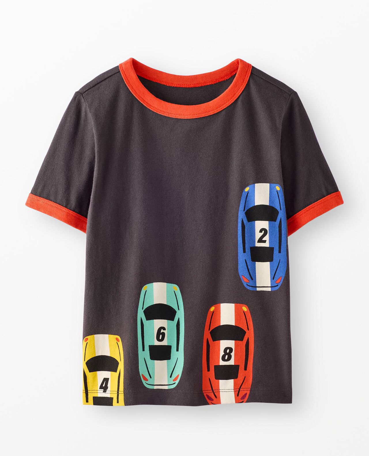 Classic Fit Graphic Ringer T-Shirt