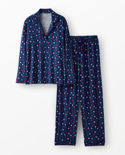 Women's Holiday Long Sleeve HannaSoft™ Pajama Set