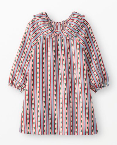 Holiday Flannel Ruffle Nightgown