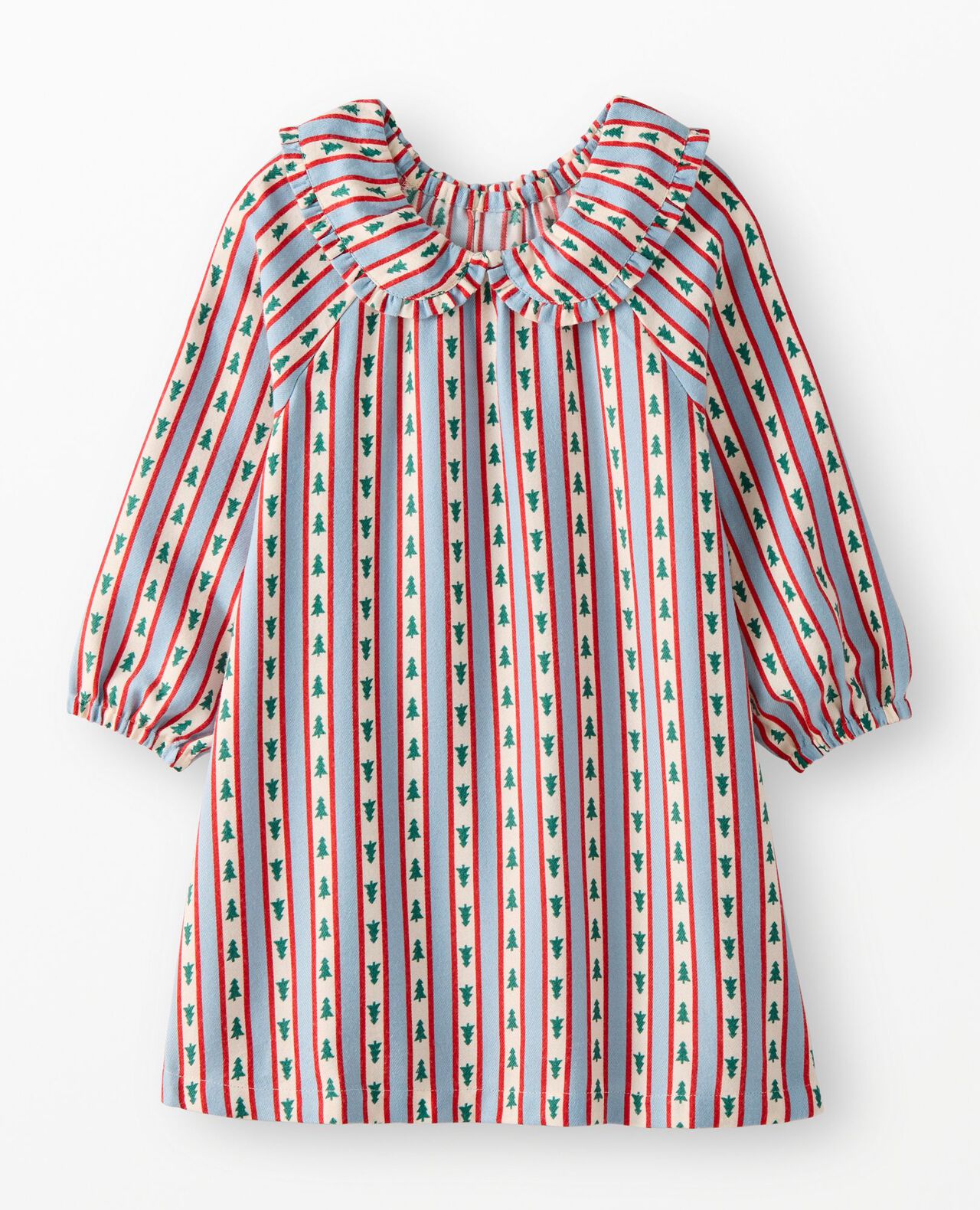 Holiday Flannel Ruffle Nightgown