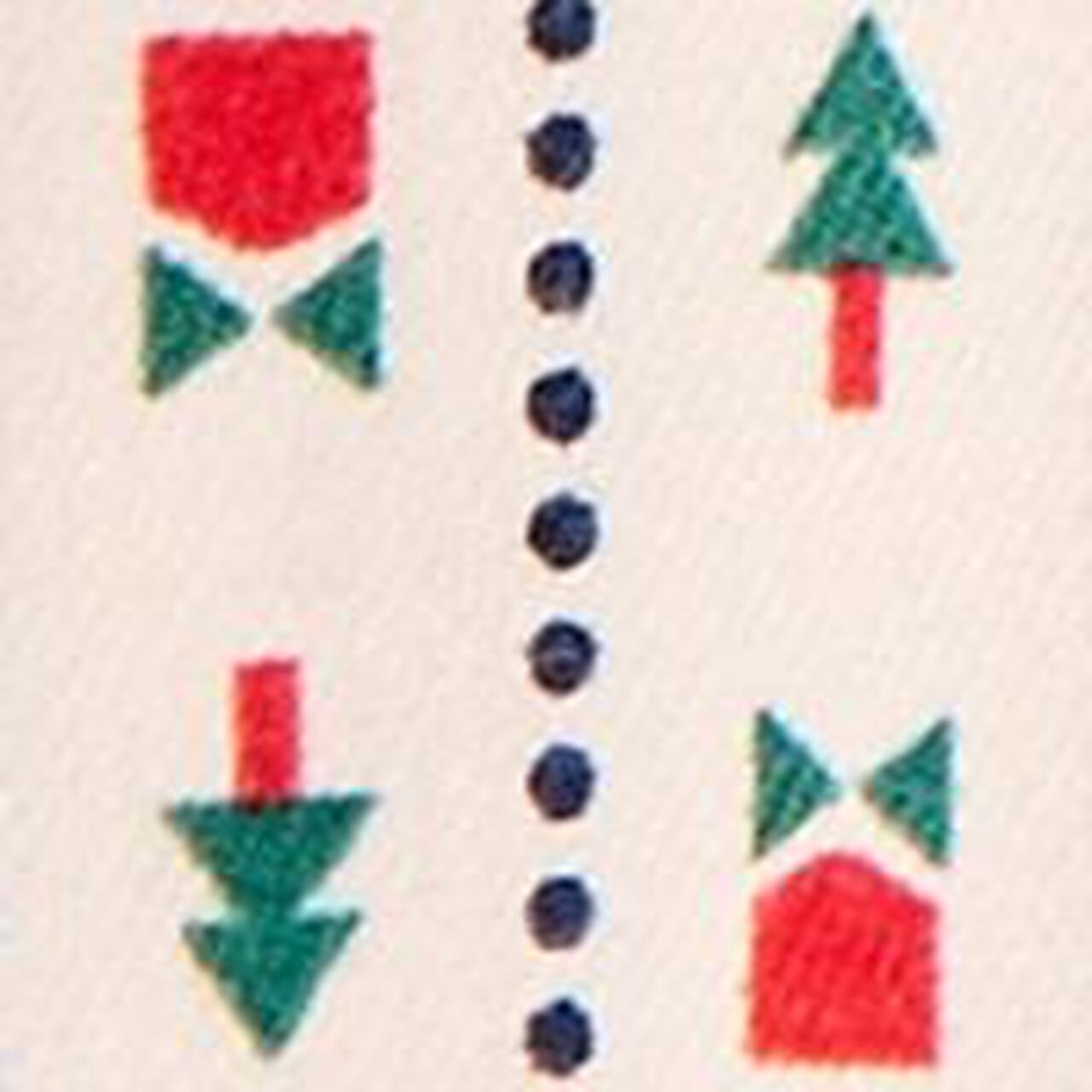 Holiday Flannel Bib Nightgown - Image 4