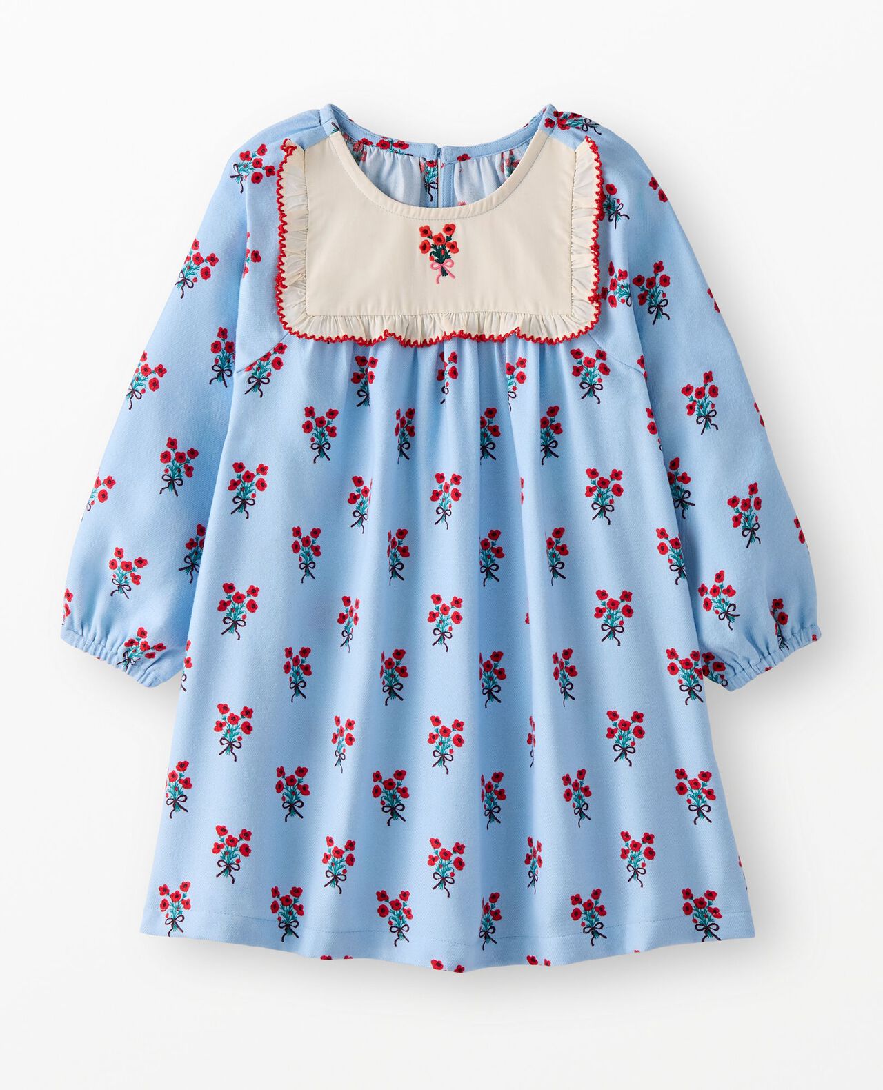 Holiday Flannel Bib Nightgown