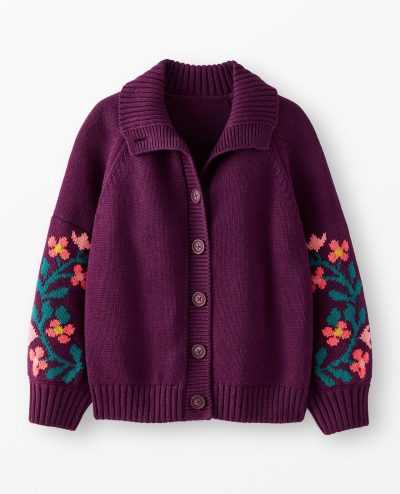 Collared Unicorn Cardigan