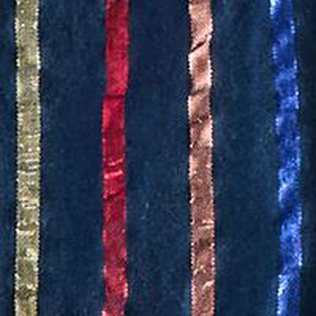 Baby Long Sleeve Metallic Striped Dress & Bloomers Set - Image 3