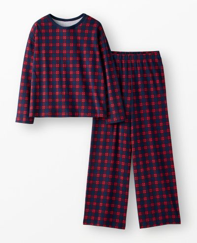 Women's Holiday Wide Leg Pajama Set