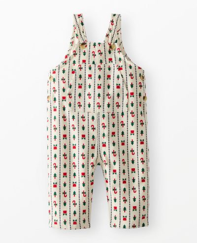 Baby Holiday Twill Overalls