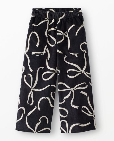 Velvet Wide Leg Pants